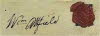 Signature of William Attfield (1750-1828)